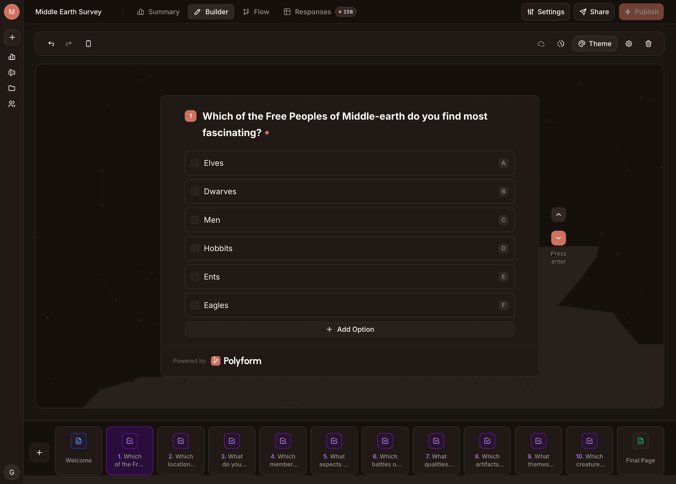 Polyform form builder