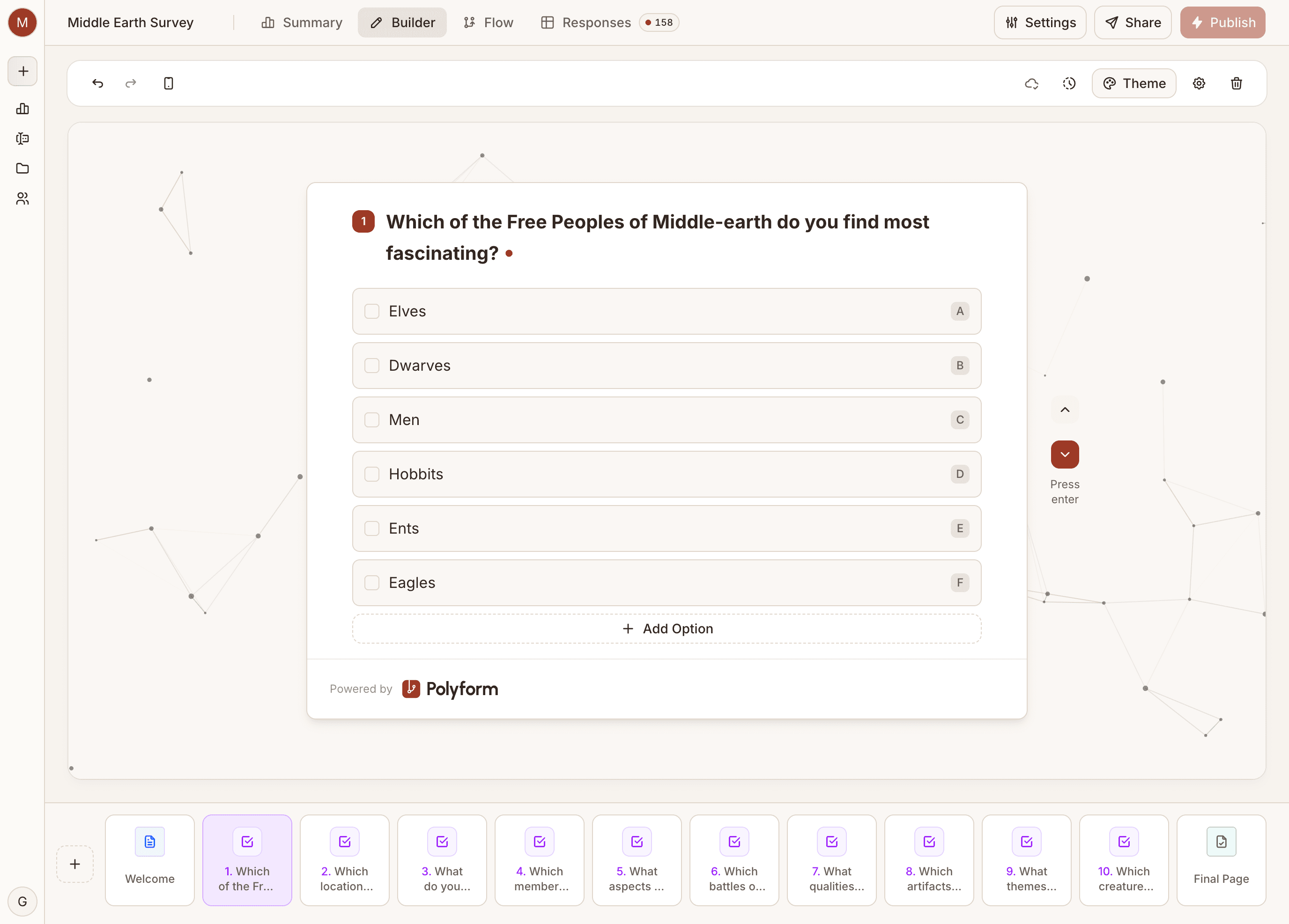 Polyform form builder